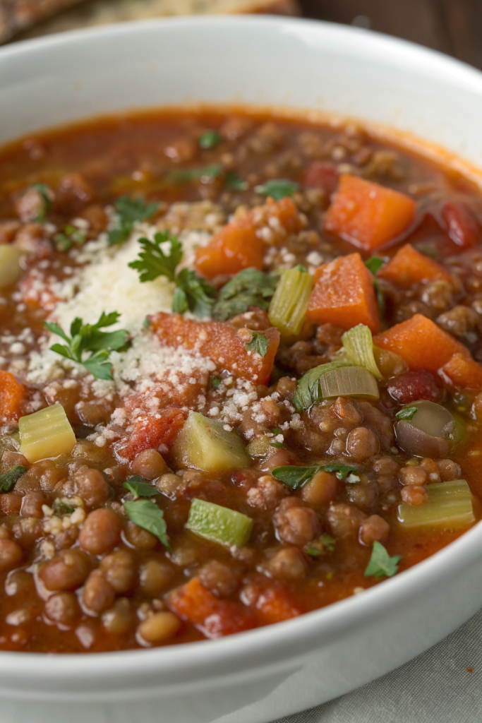 Italian Lentil Soup Recipe