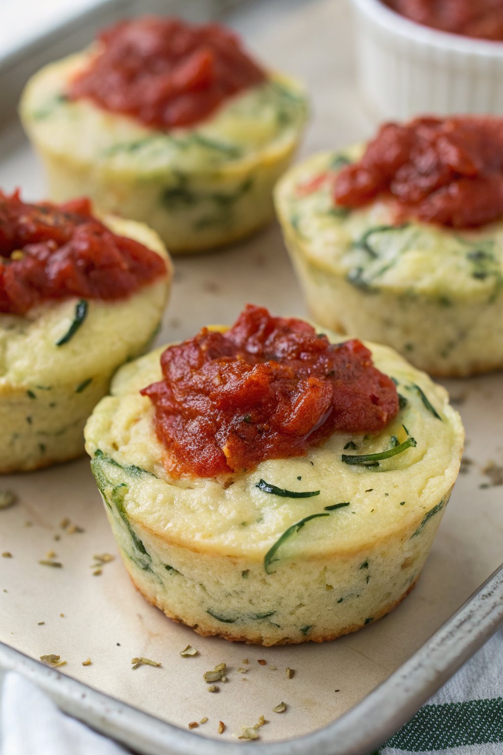 Italian Zucchini Garlic Bites Recipe