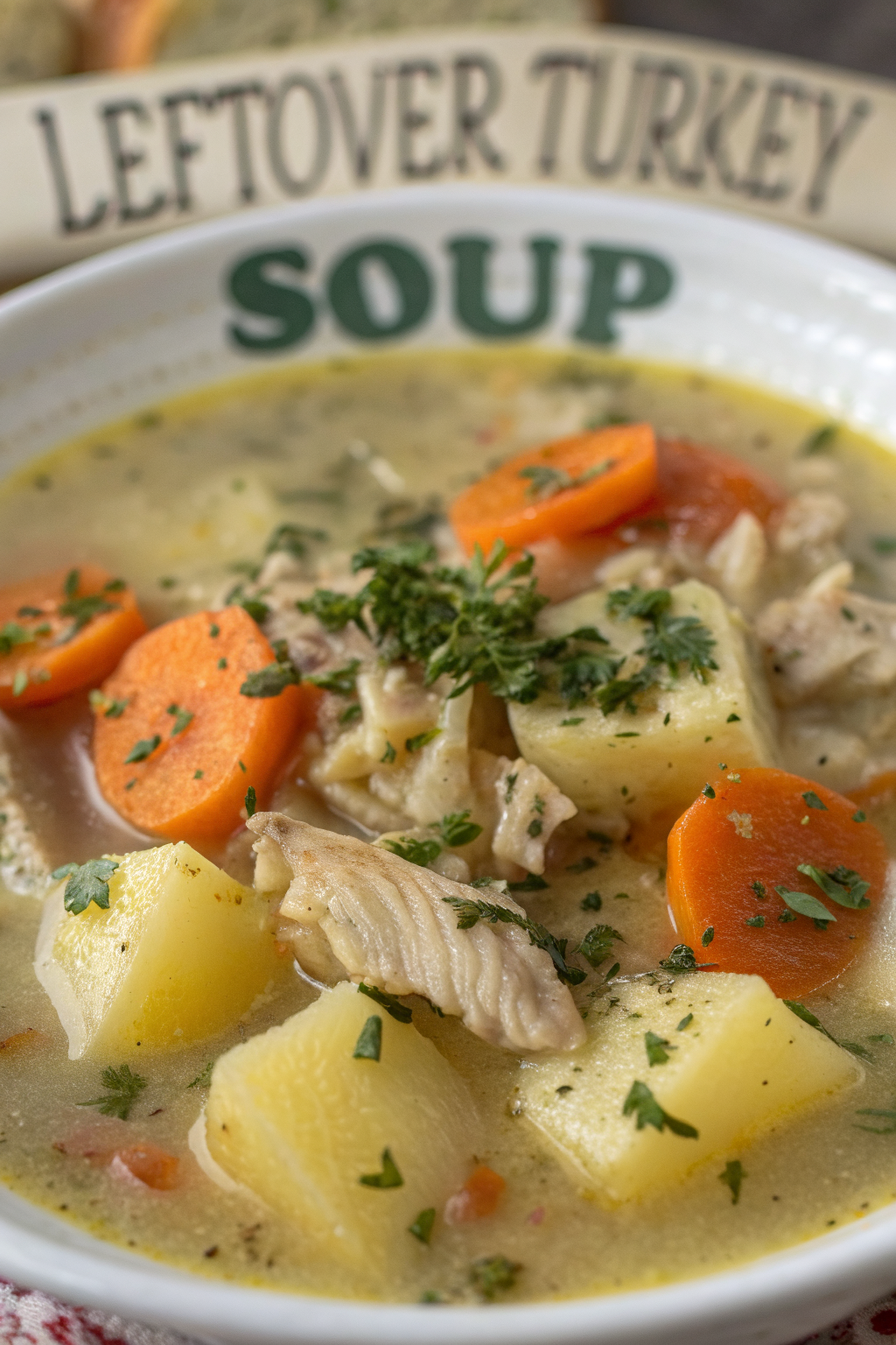 Leftover Turkey Soup Recipe