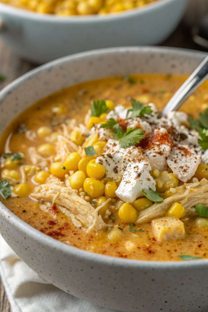 Mexican Street Corn Soup Recipe