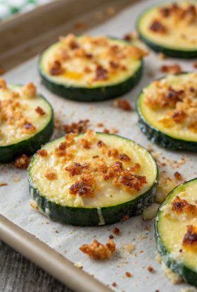 Oven Roasted Parmesan Zucchini Recipe
