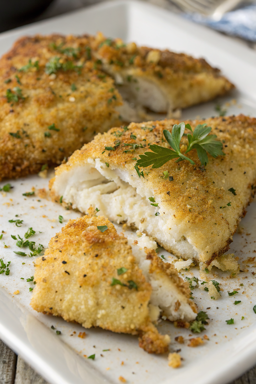 Parmesan Crusted Tilapia Recipe