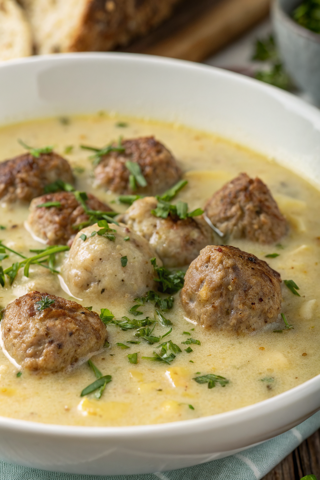 Swedish Meatball Soup Recipe