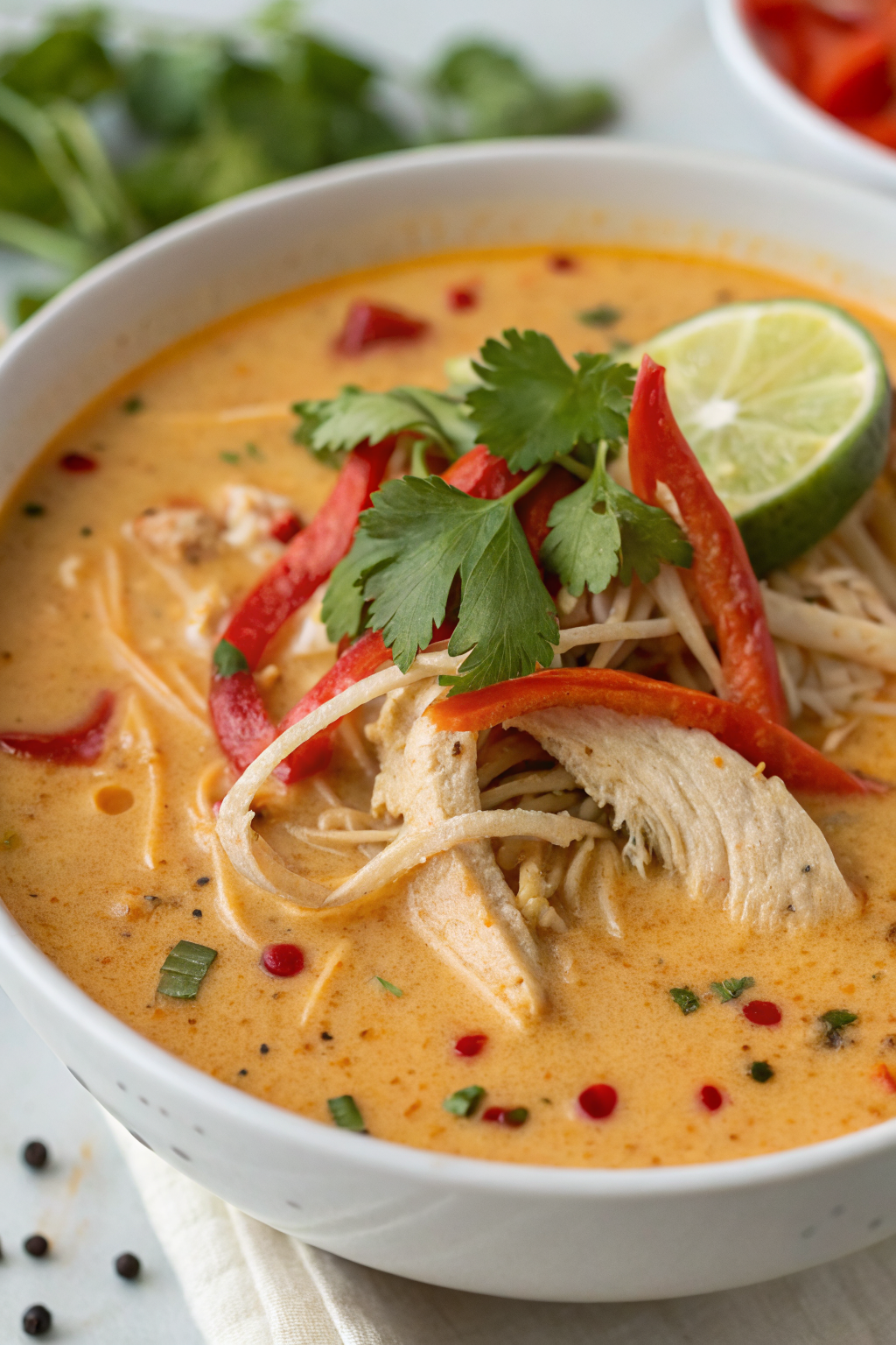 Thai Coconut Chicken Soup Recipe