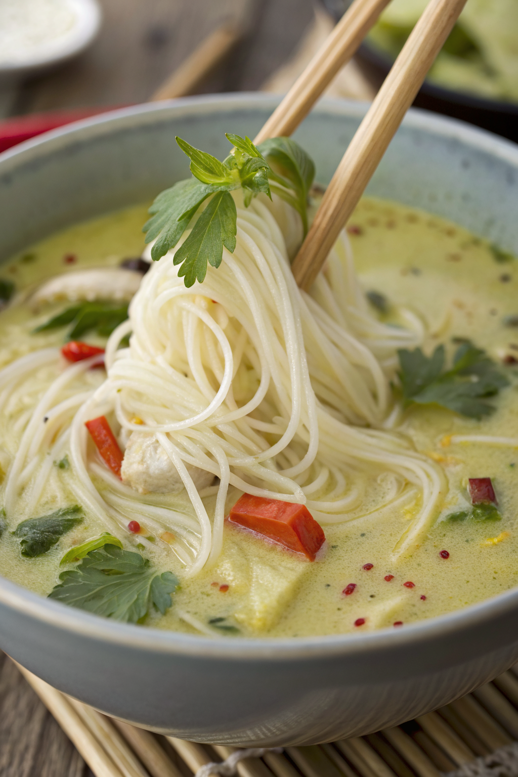 Thai Green Curry Soup Recipe