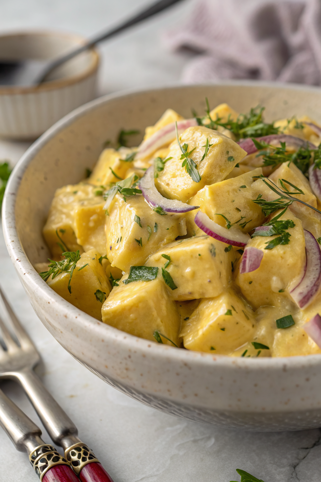 Turkish Dill Potato Salad Recipe