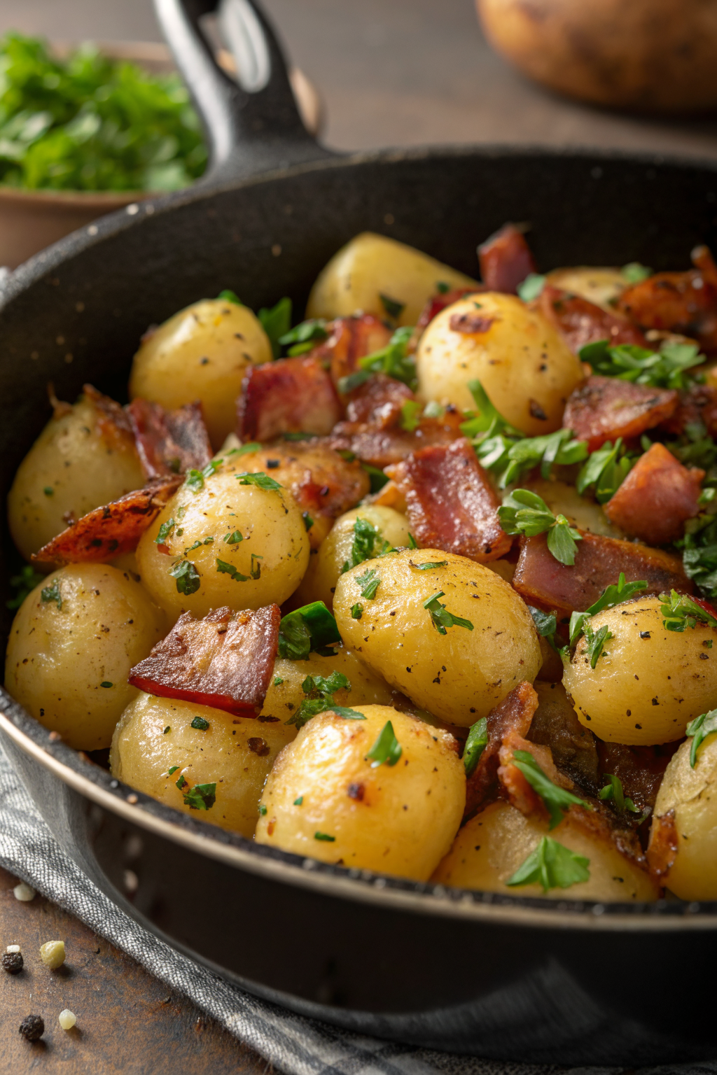 Warm German Potato Salad Recipe