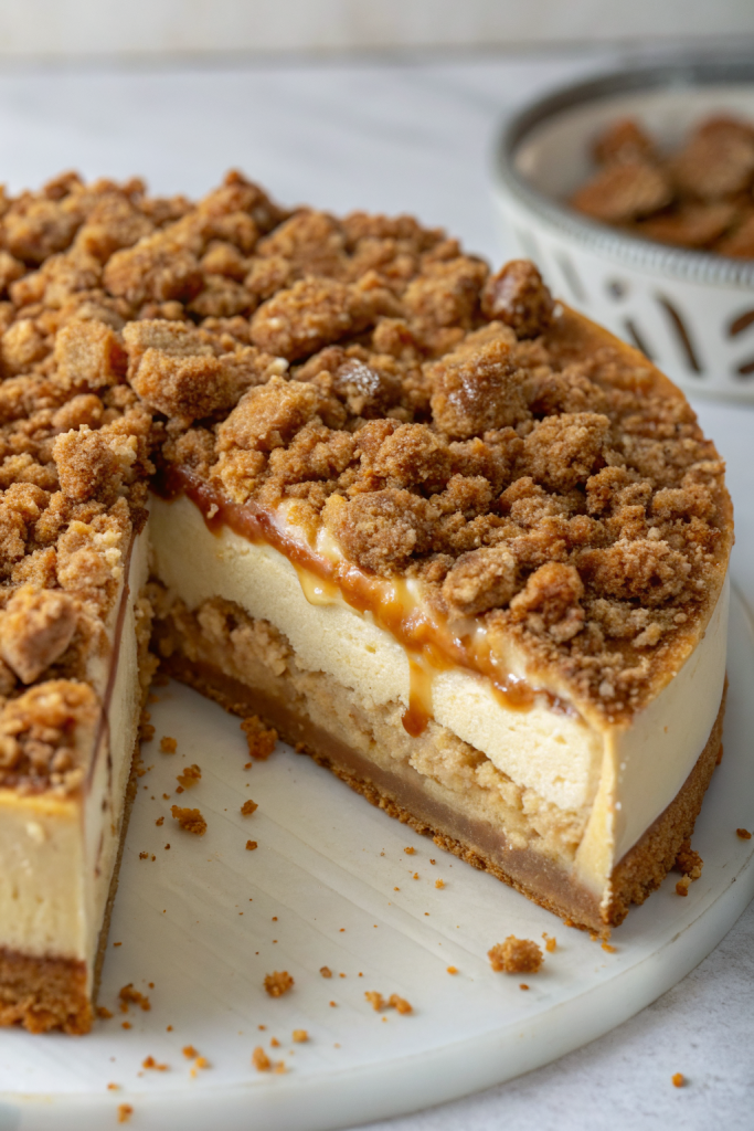 Apple Crumble Cheesecake Recipe