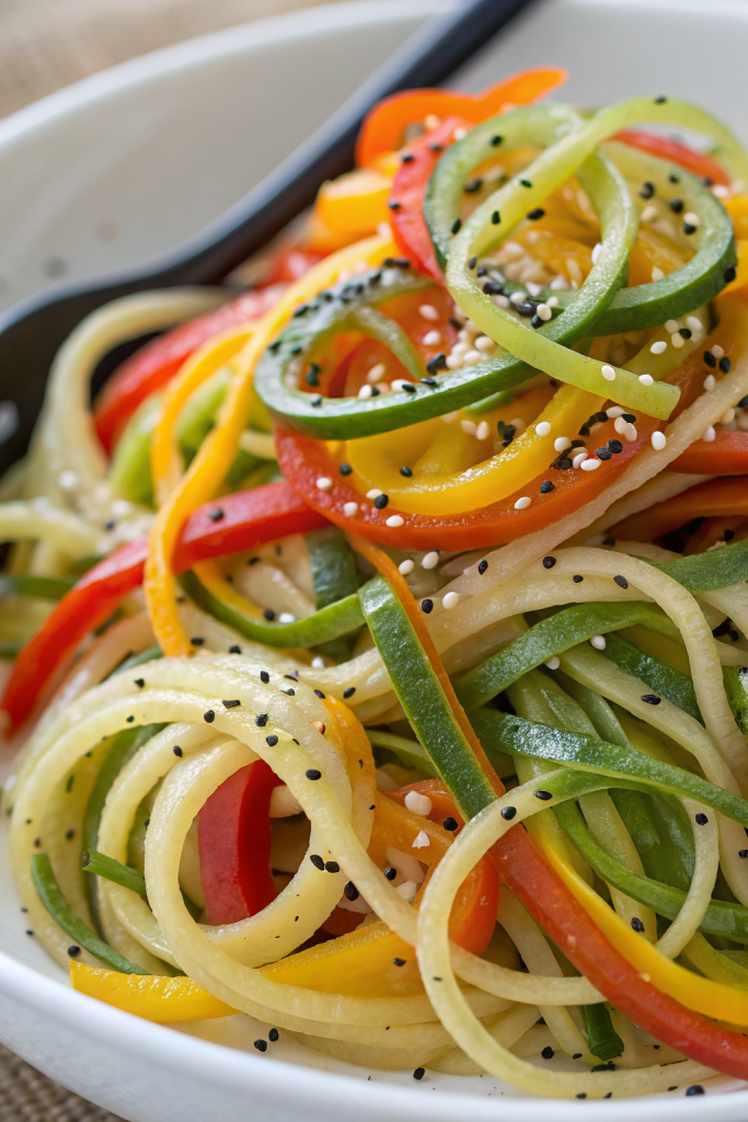 Asian Zucchini Noodles Recipe