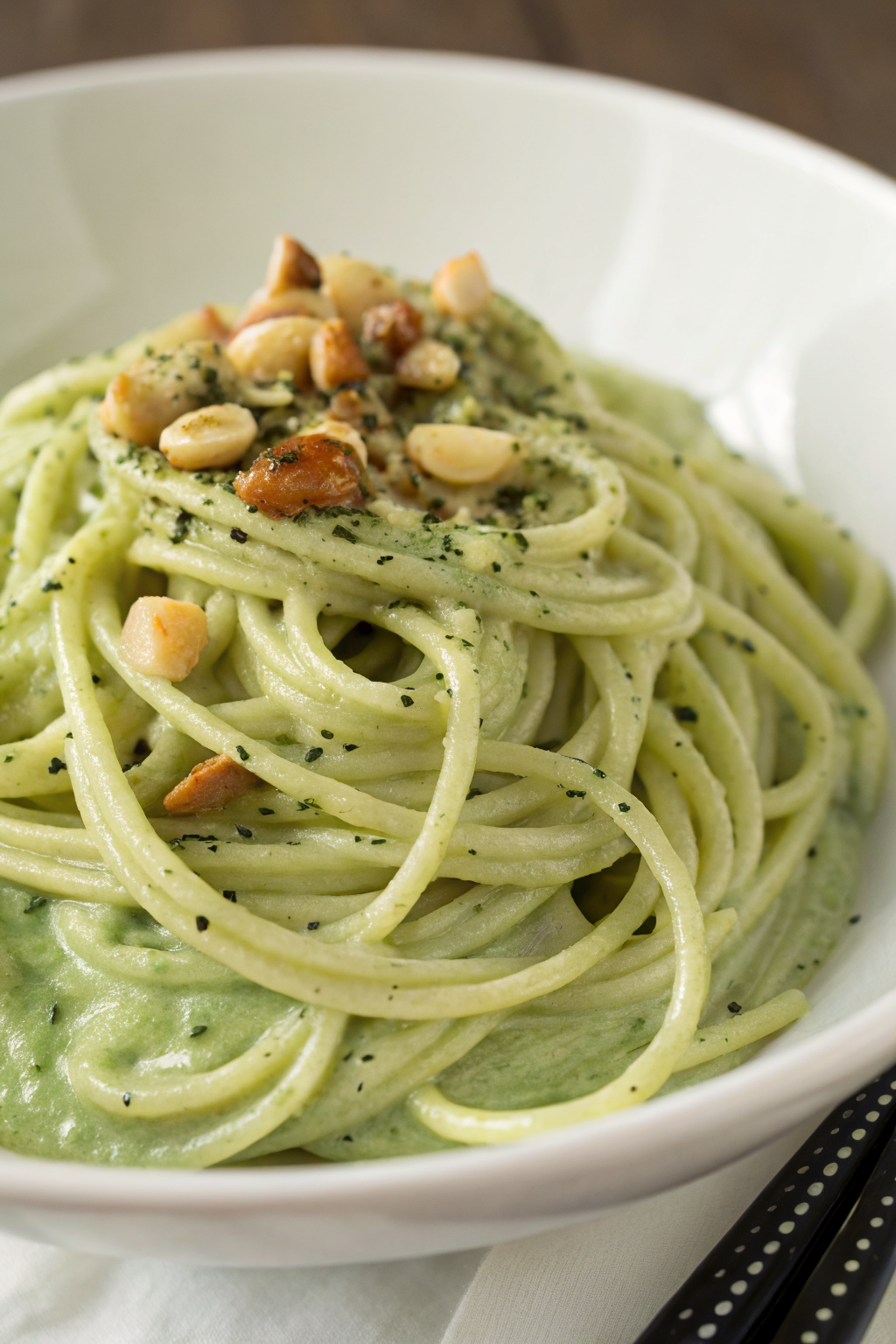 Avocado Pesto Zucchini Noodles Recipe