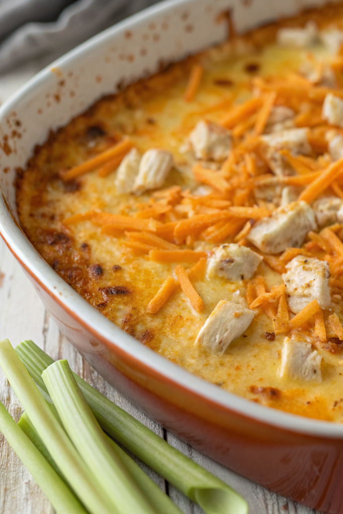 Buffalo Chicken Dip Sliders