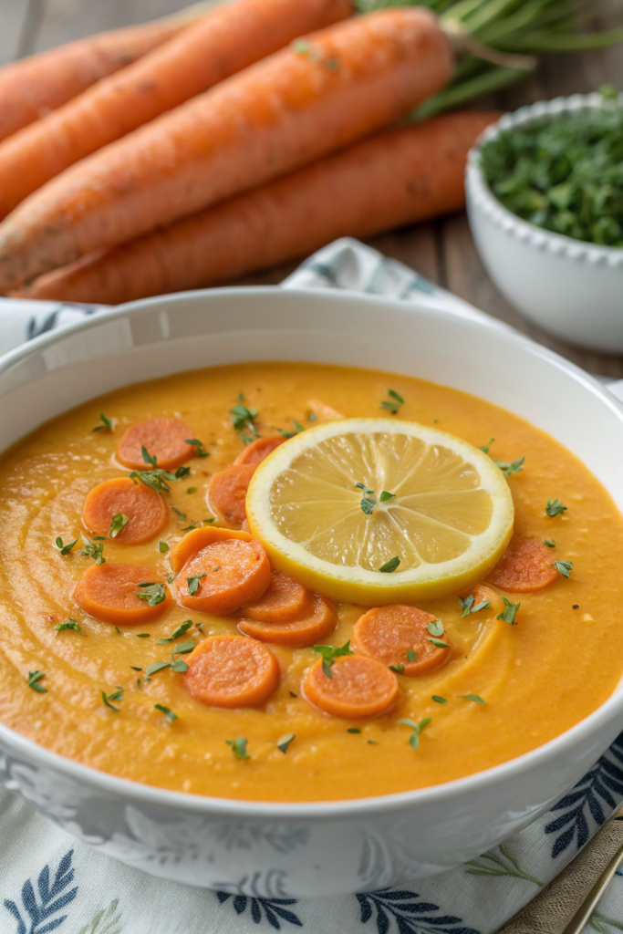 Carrot Zucchini Soup Recipe