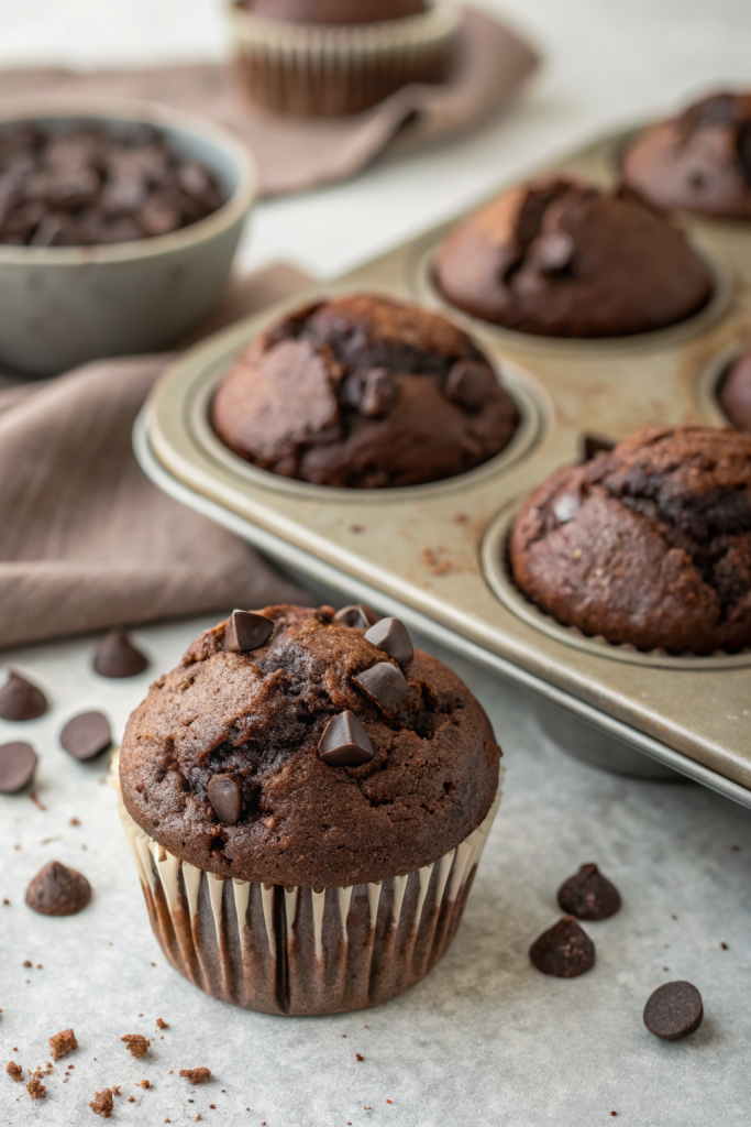 Chocolate Zucchini Muffins Recipe