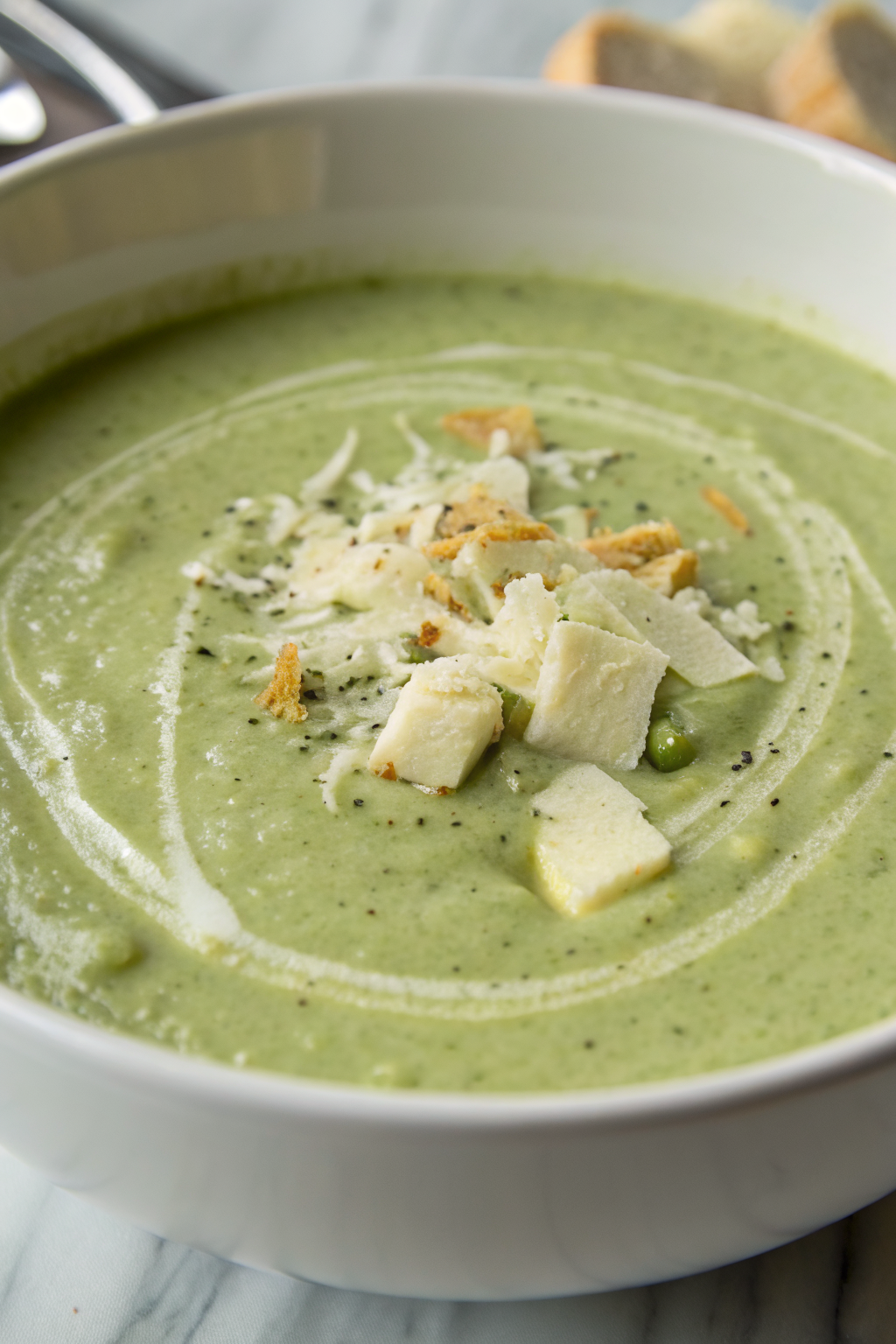 Creamy Italian Potato and Zucchini Soup