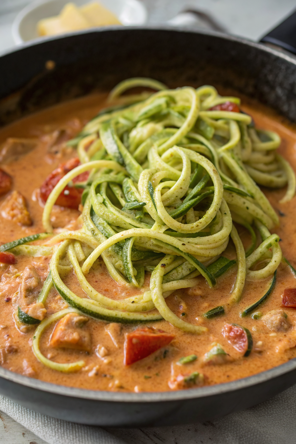 Creamy Tomato Sauce with Zoodles