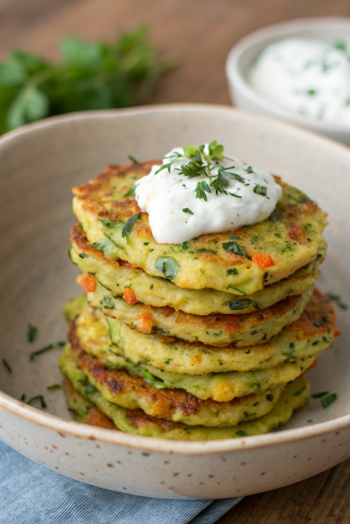 Crispy Zucchini Pancake Recipe