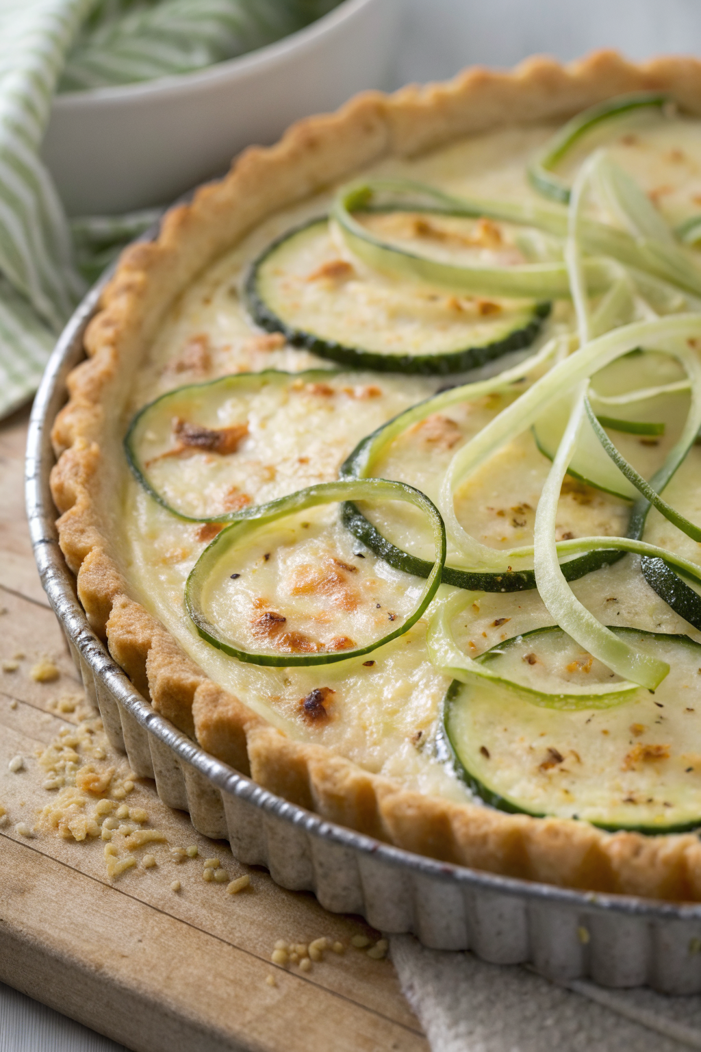 Crustless Zucchini Quiche Recipe