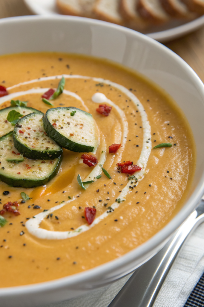 Curried Zucchini Soup Recipe