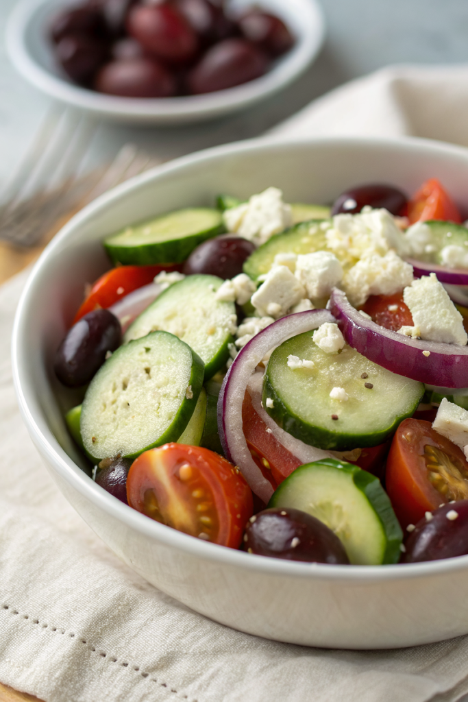 Greek Zucchini Salad
