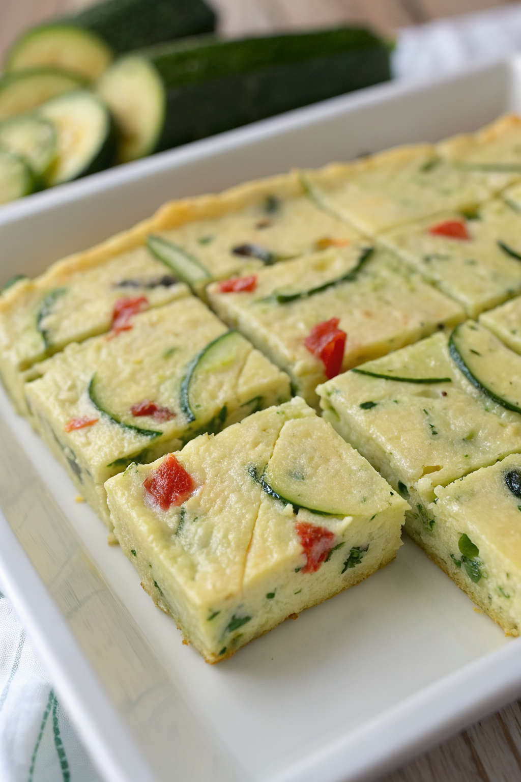 Healthy Zucchini Slice Recipe