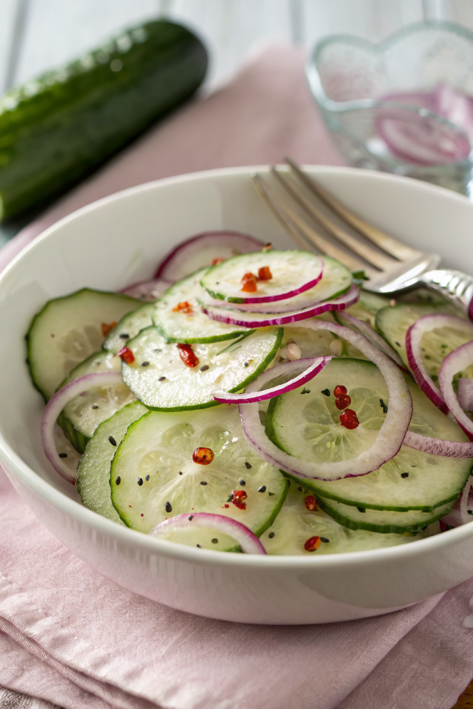 Marinated Zucchini and Red Onions