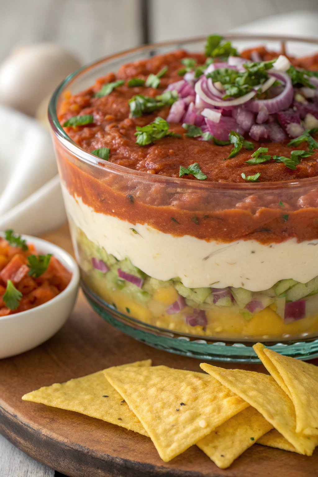 No Bake Taco Dip Recipe