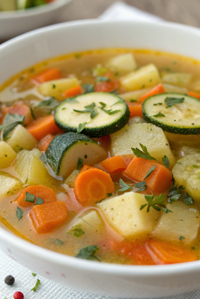Potato Zucchini Soup Recipe