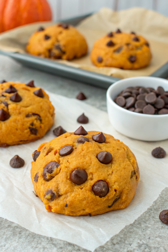 Pumpkin Chocolate Chip Cookies Recipe
