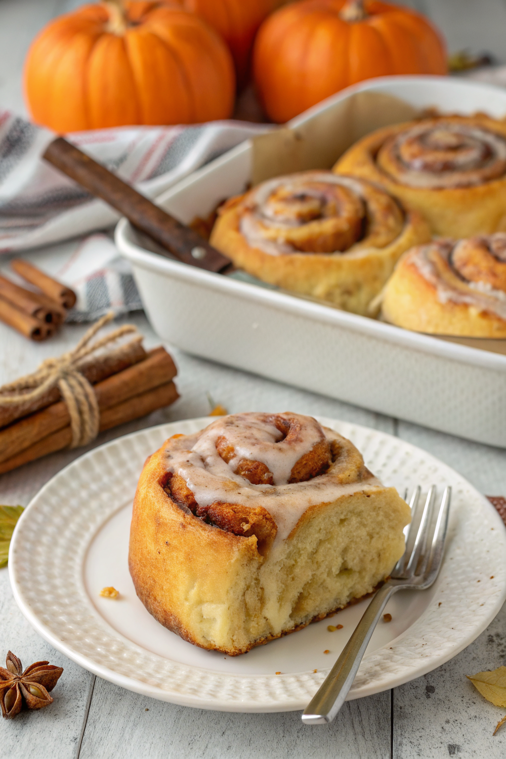 Pumpkin Cinnamon Rolls Recipe