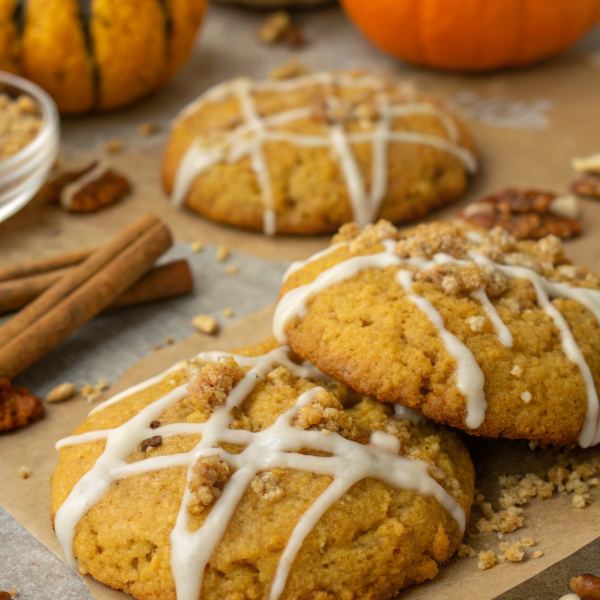 Pumpkin Coffee Cake Cookies Recipe