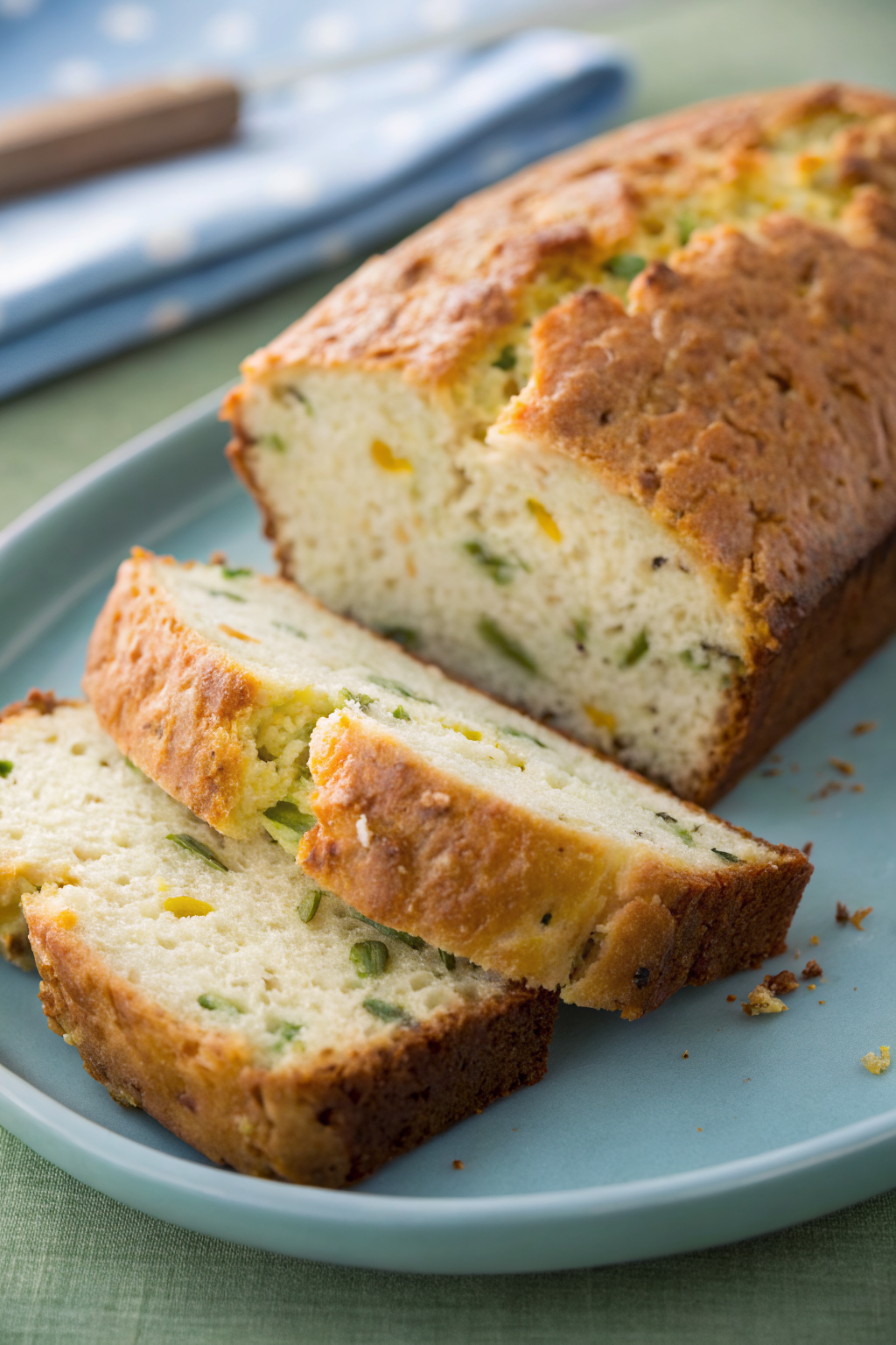 Savory Cheddar Zucchini Bread