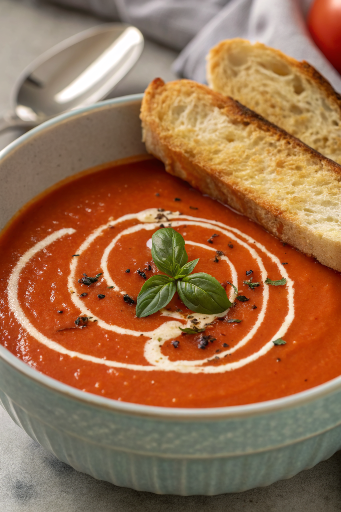 Tasty Roasted Tomato Soup Recipe