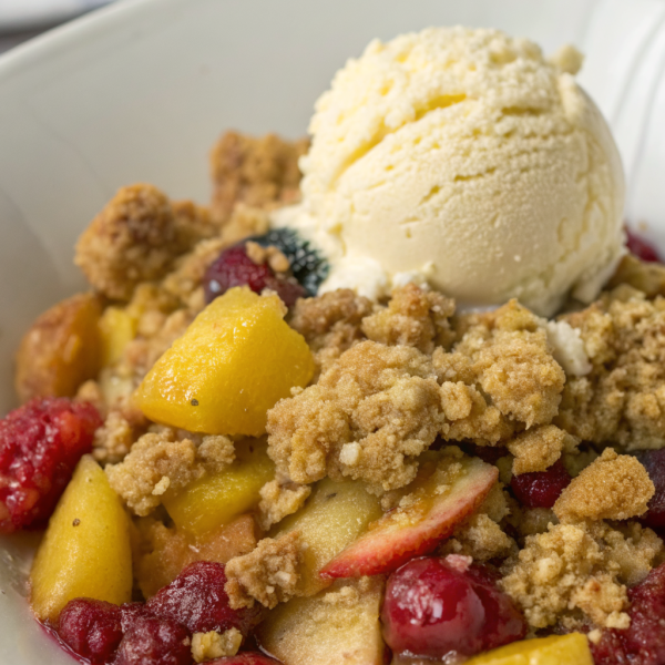Zucchini Apple Crisp Recipe