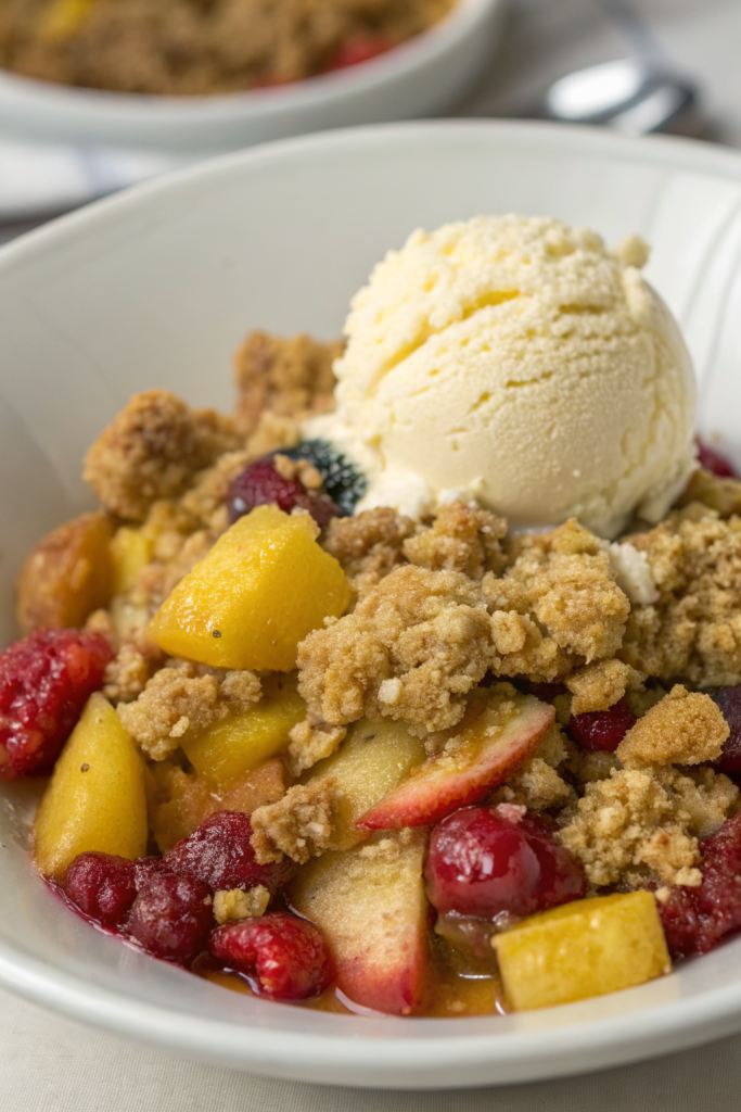 Zucchini Apple Crisp Recipe