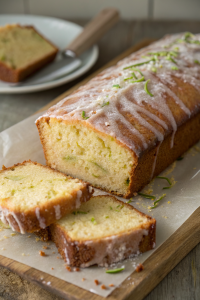 Zucchini Bread With Crumble Topping And Icing Drizzle