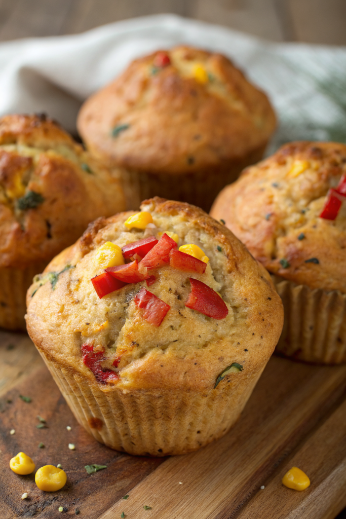 Zucchini Cheese Muffins Recipe