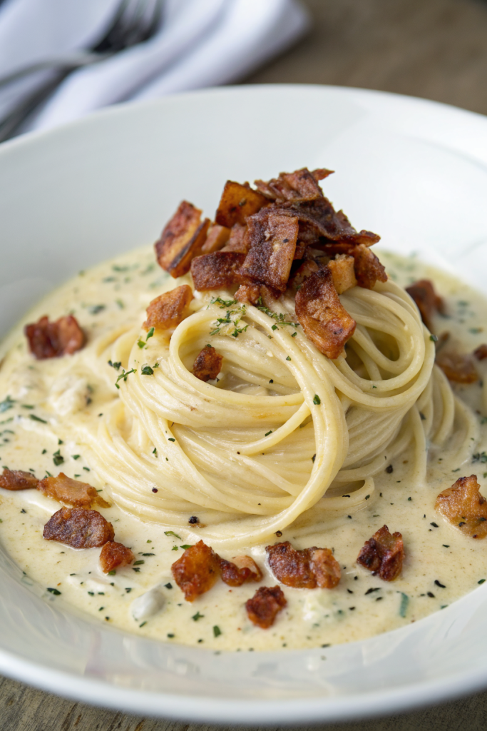 Zucchini Noodle Pasta Carbonara Recipe