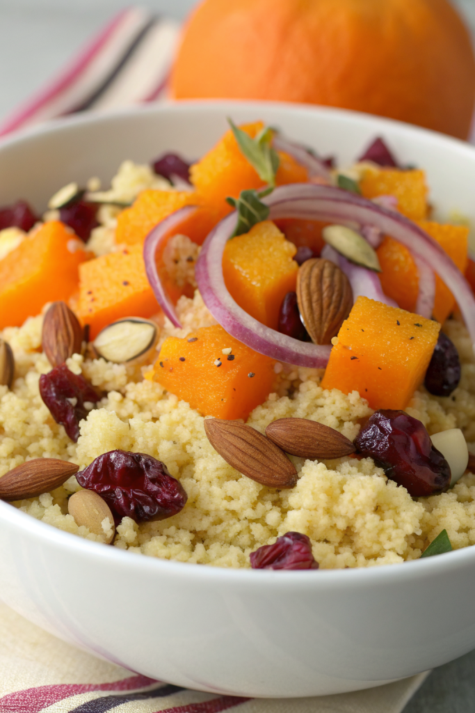 Autumn Pearl Couscous Salad Recipe