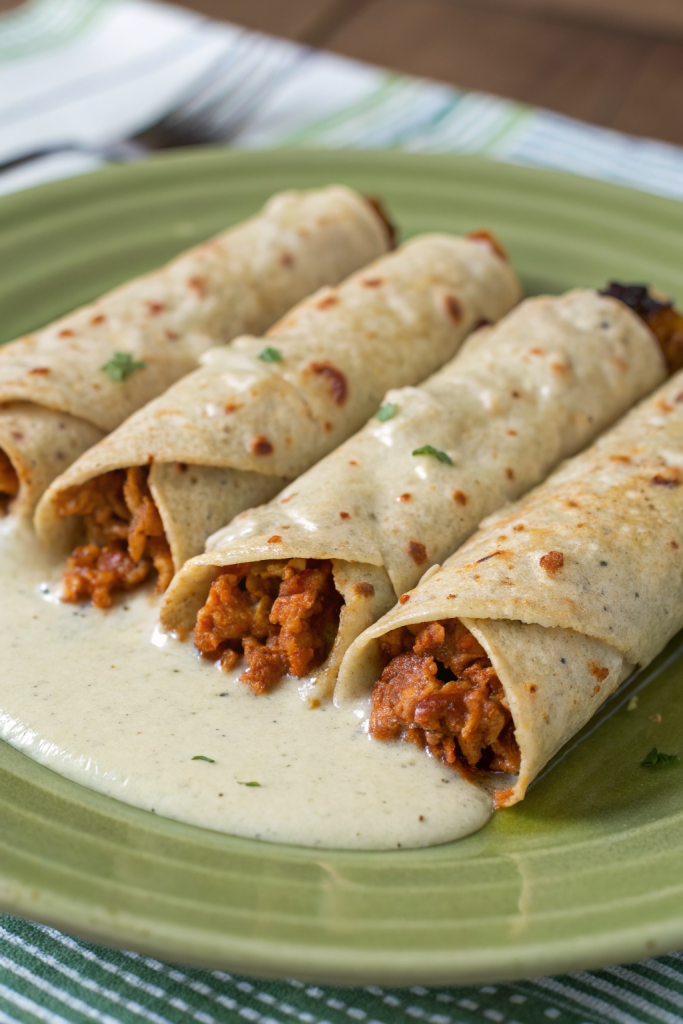 Baked Chicken Burritos Recipe