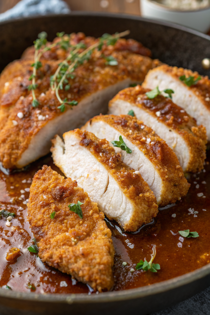 Baked Crunchy Hot Honey Chicken Recipe