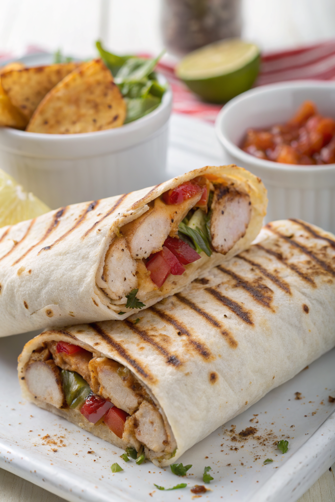Chicken Avocado Ranch Burritos Recipe
