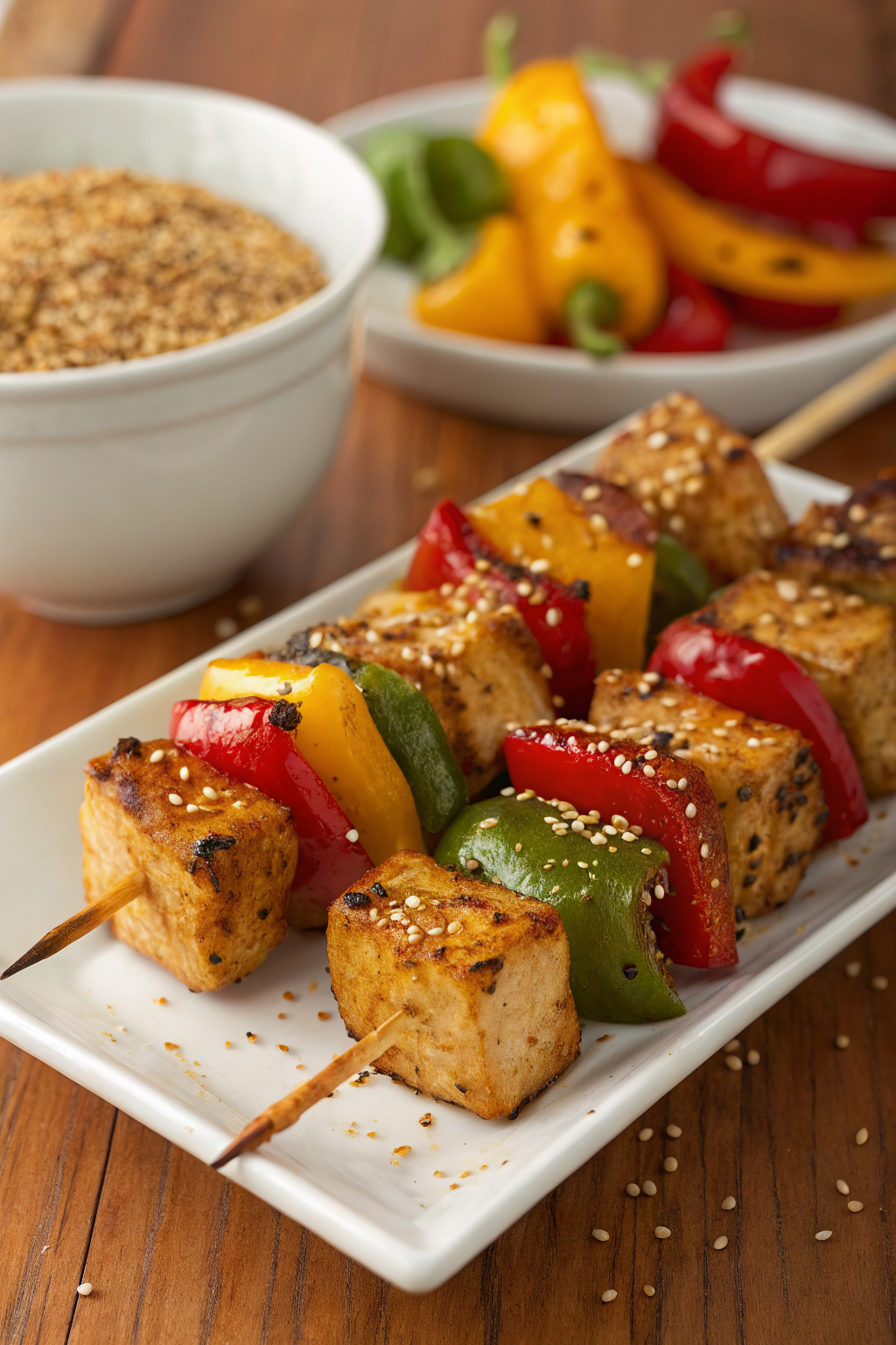 Chinese chicken on a stick Recipe