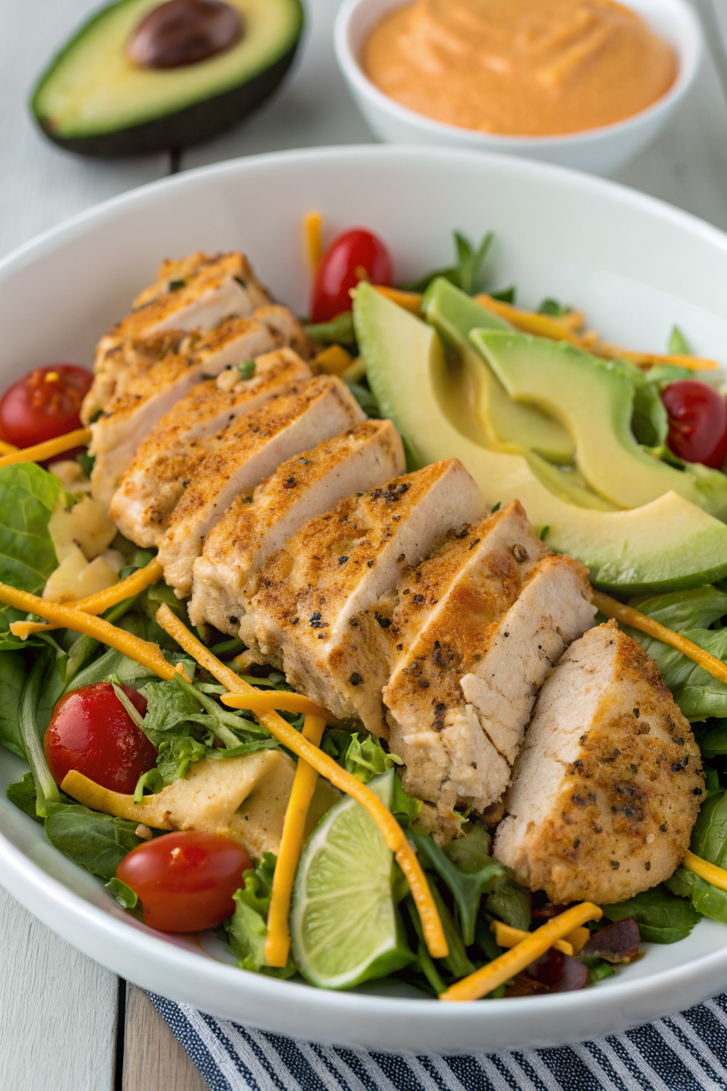 Chipotle Lime Keto Chicken Salad