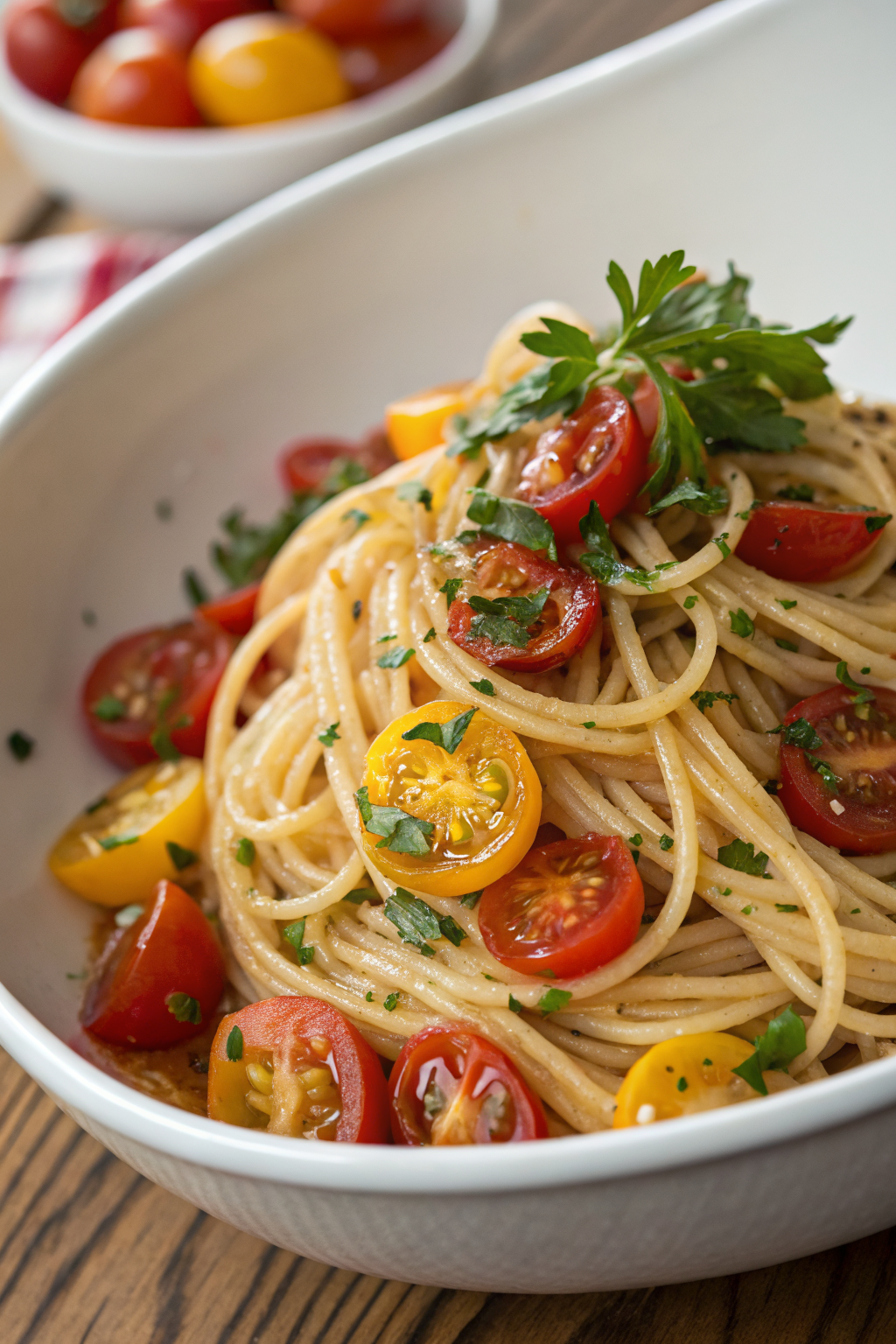Creamy Cherry Tomato Pasta Recipe