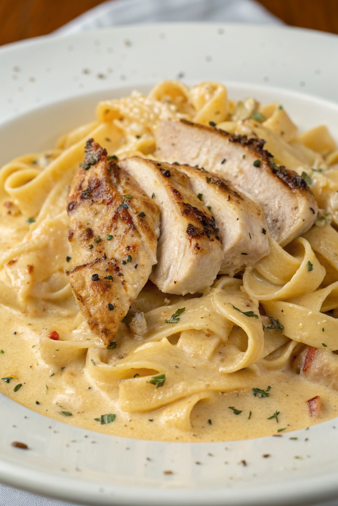 Creamy Chicken Garlic Parmesan Pasta Recipe