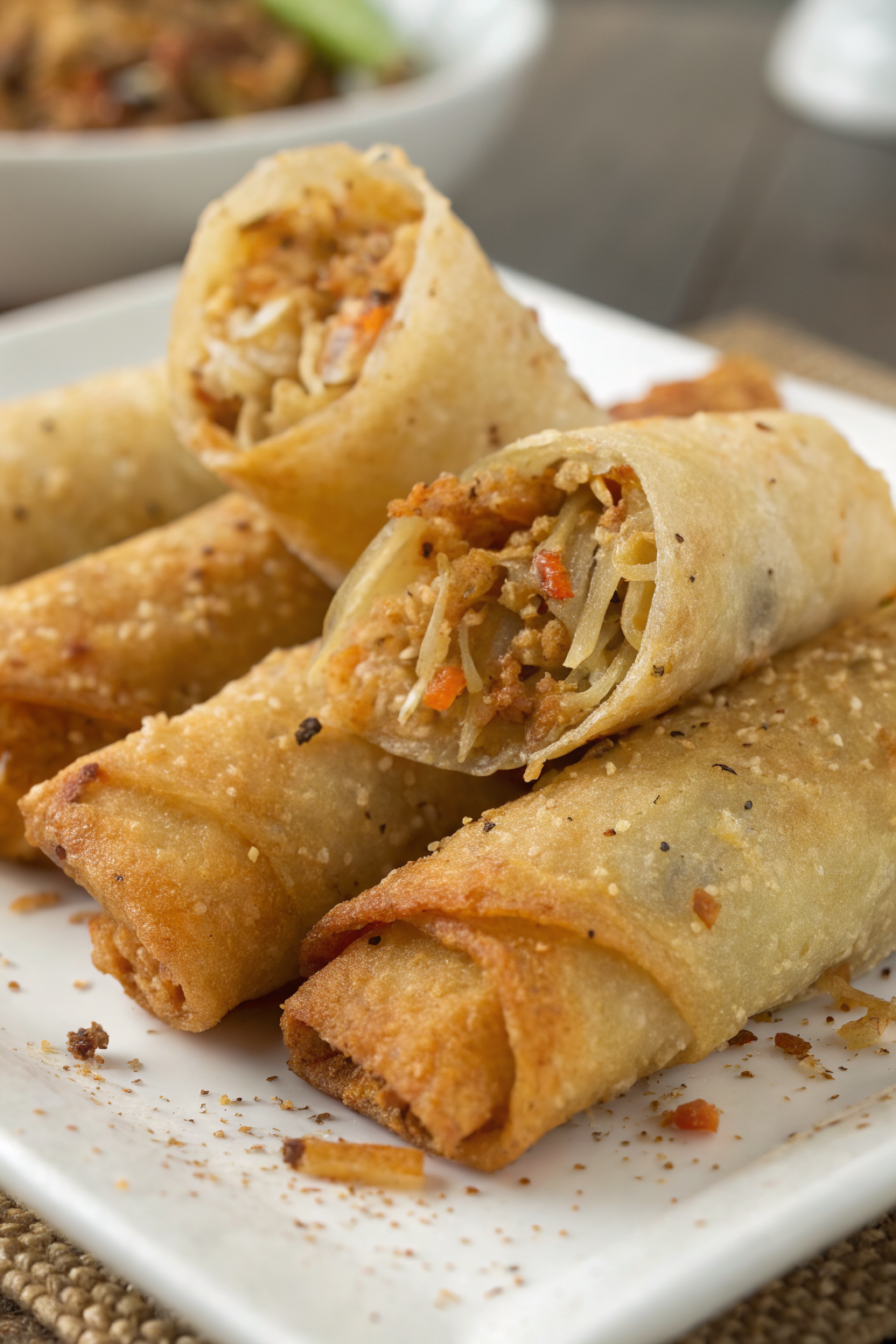 Crispy Chicken Wraps Recipe