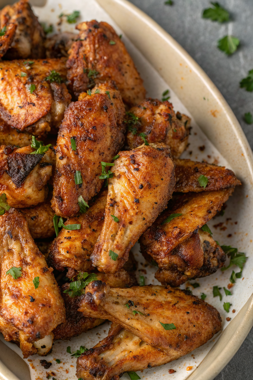 Crispy Cilantro Lime Chicken Wings Recipe