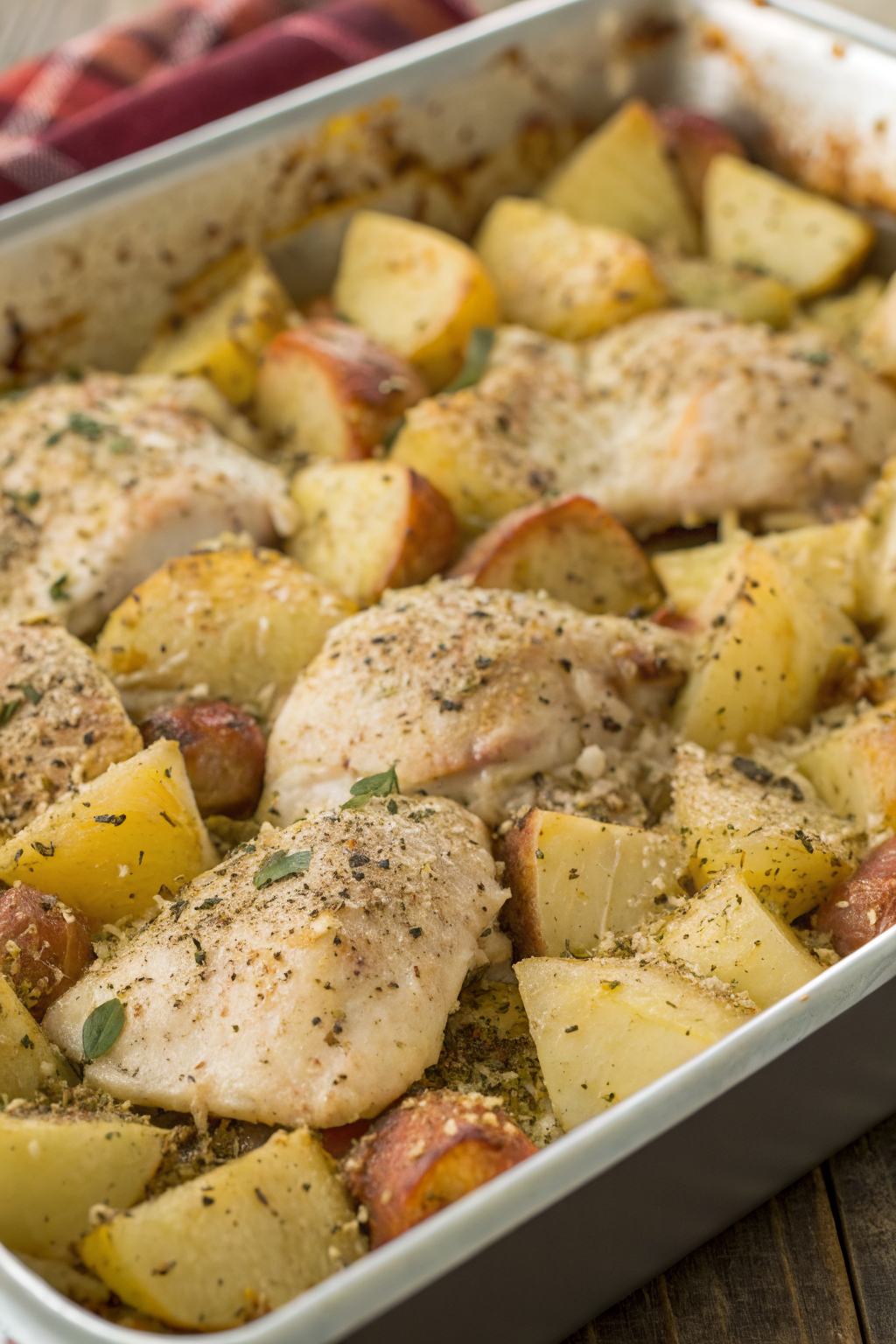 Greek Lemon Chicken With Potatoes Recipe