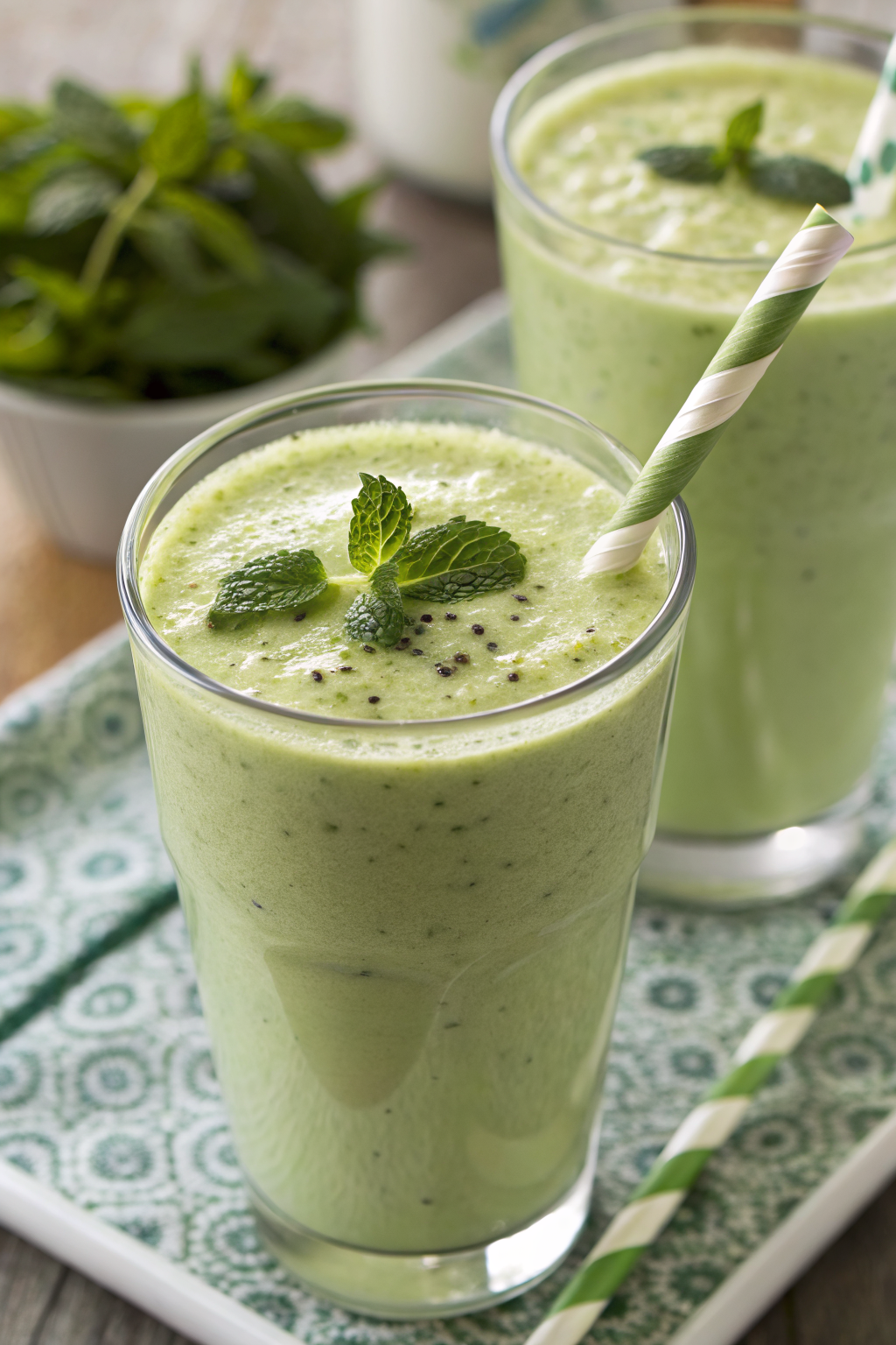 Green Detox Cucumber Smoothie Recipe