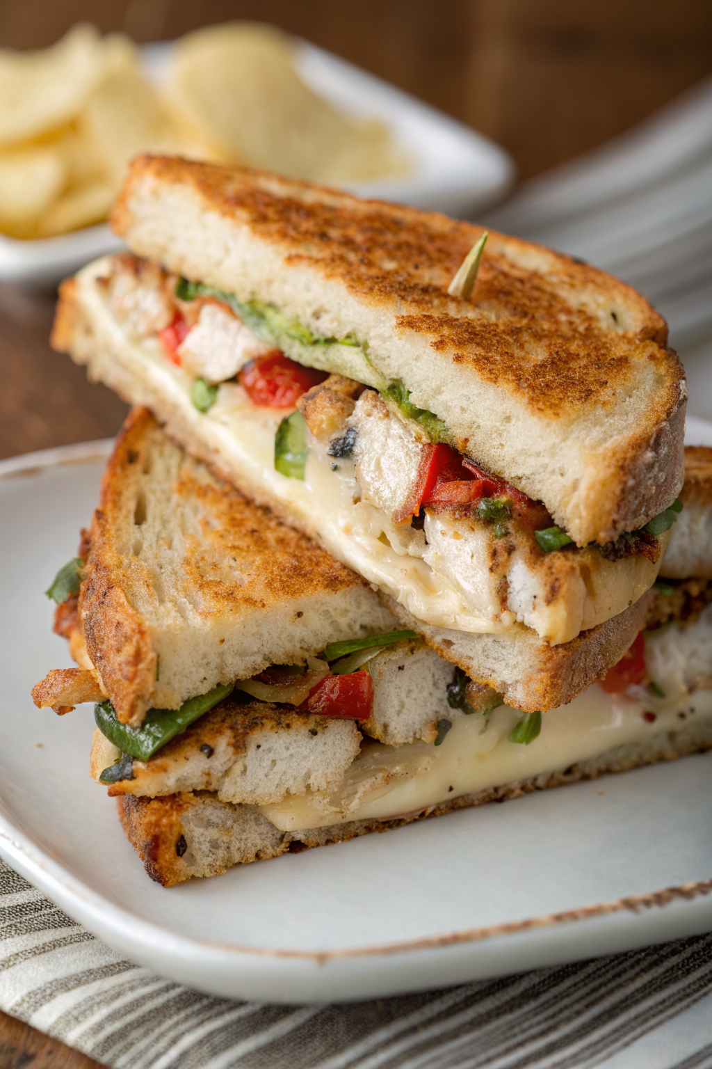 Grilled Chicken Pesto Sandwhich Recipe